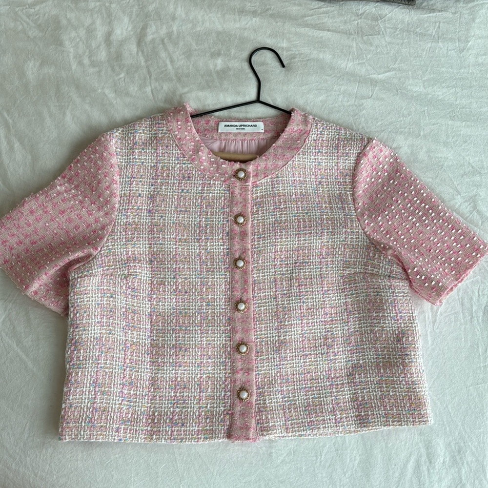 Amanda uprichard tweed tee